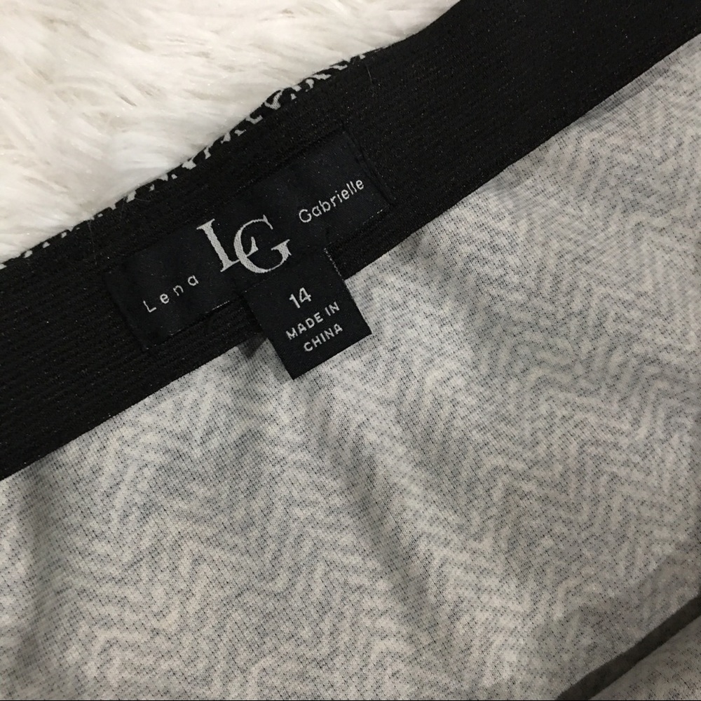 LENA Gabrielle LG herringbone skirt NWT size 14 - Picture 4 of 9